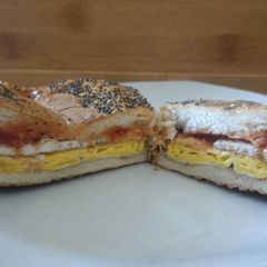 A picture of New York Deli Bacon, Egg, and Cheese.