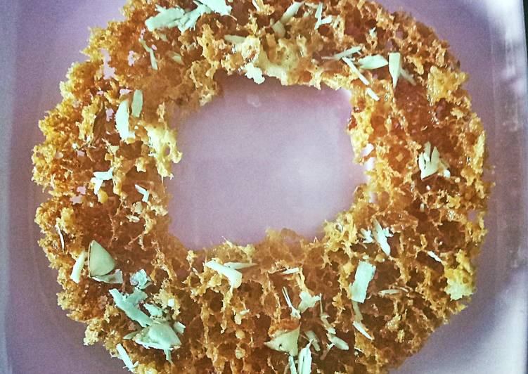 Ghevar- Authentic Rajasthani sweet