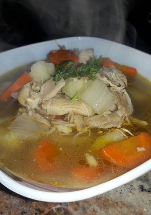 A picture of Vegetable Soup.