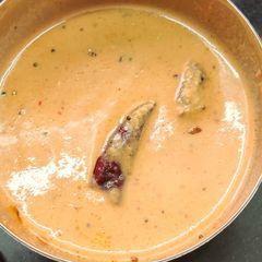 A picture of Peanut tomato chutney.