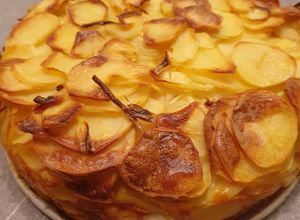 Une photo de Gateau de raclette
