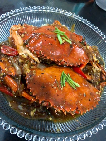 Cara Gampang Membikin Resep Kepiting Lada Hitam yang Uenak Anti Ribet, Bisa Manjain Lidah