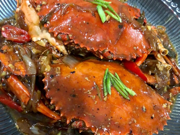 Cara Gampang Membikin Resep Kepiting Lada Hitam yang Uenak Anti Ribet, Bisa Manjain Lidah