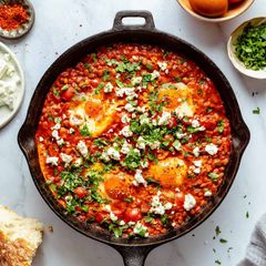 Vegan Shakshuka A picture of Vegan Shakshuka.