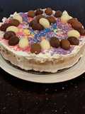 No Bake Triple Chocolate Cheesecake
