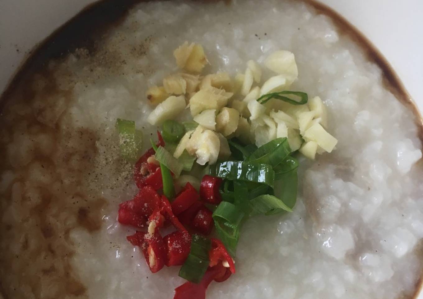 Bubur Babi dan Udang