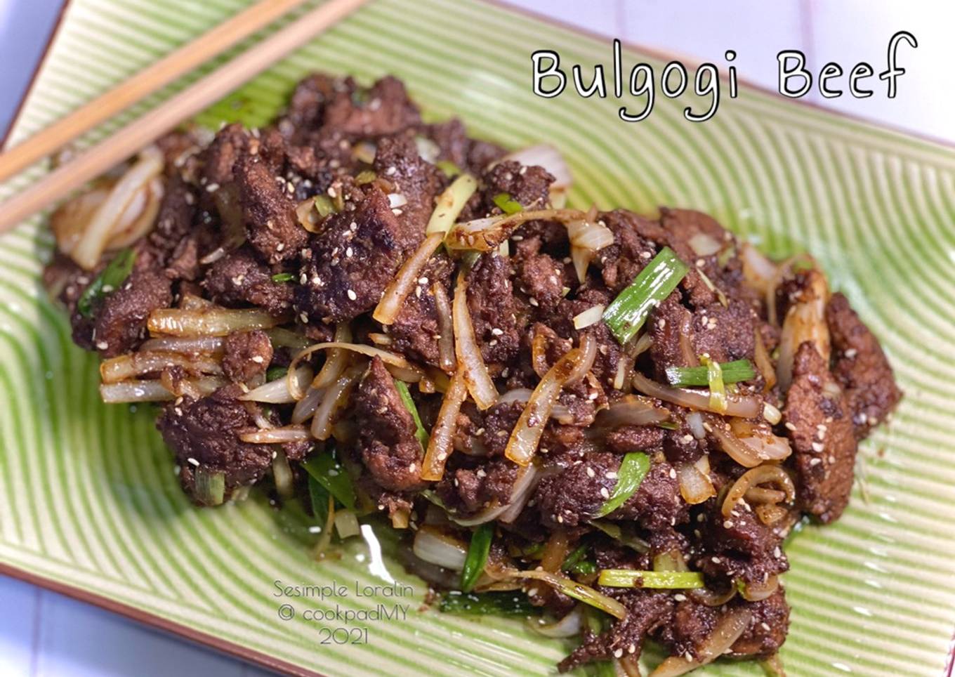Resepi Bulgogi Beef (South Korea) 🇰🇷 yang Sempurna dan Mudah