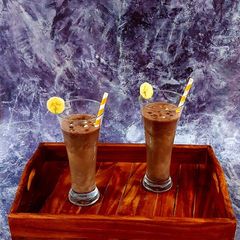A picture of Choco-Coffee Banana Smoothie.
