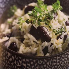 A picture of Easy rice & peas.