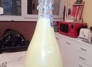 Une photo de Jus de fruit multi vitamines au blender