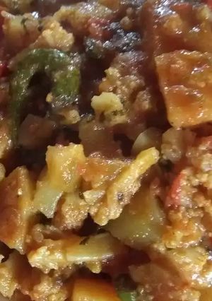 A picture of Gobhi aloo ki sabji.