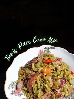 Foto resep Tumis Pare Cumi Asin