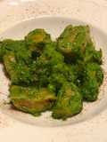 Quick Pumpkin Gnocchi with Arugula Pesto