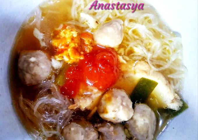 Resep Kuah bakso simpel Anti Gagal