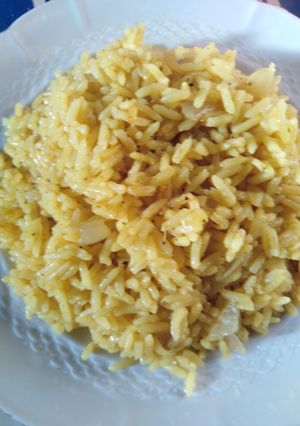 صورة لوصفة الأرز البسمتي