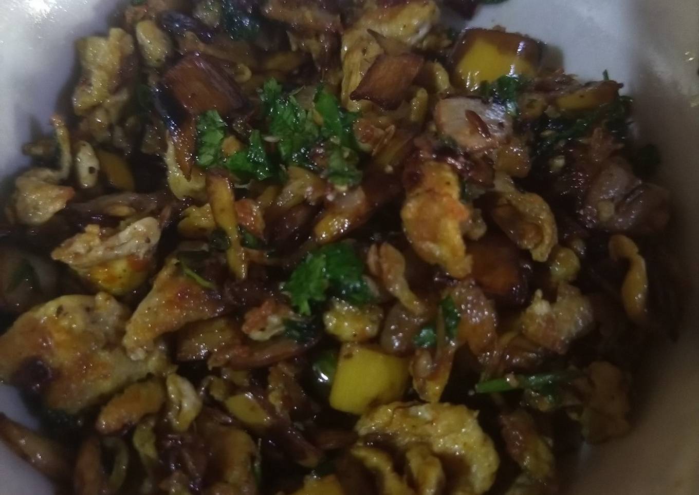 Banana peel bhujiya