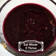 A picture of Sugar free Blueberry Jam.