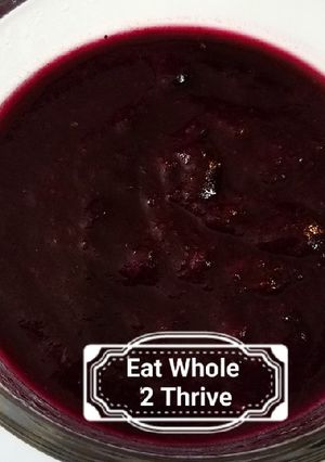 A picture of Sugar free Blueberry Jam.