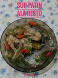 Soup Ikan Patin ala Resto