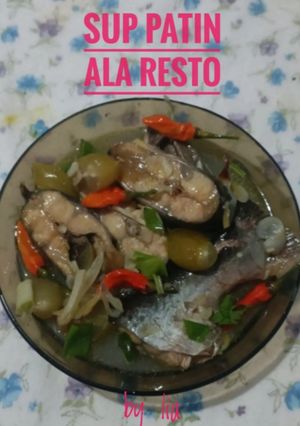 Foto resep Soup Ikan Patin ala Resto