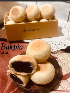 Foto resep Bakpia khas Jogja versi isi Coklat
