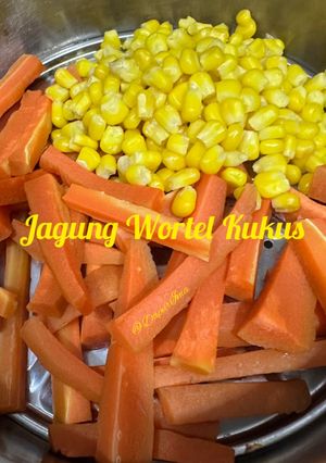 Foto resep Jagung Wortel Kukus