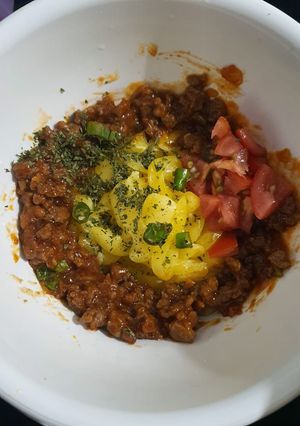 Foto resep Spaggeti atau pasta mozarela #keto