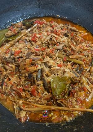 Foto resep Tongkol Suwir (isian nasi bakar)