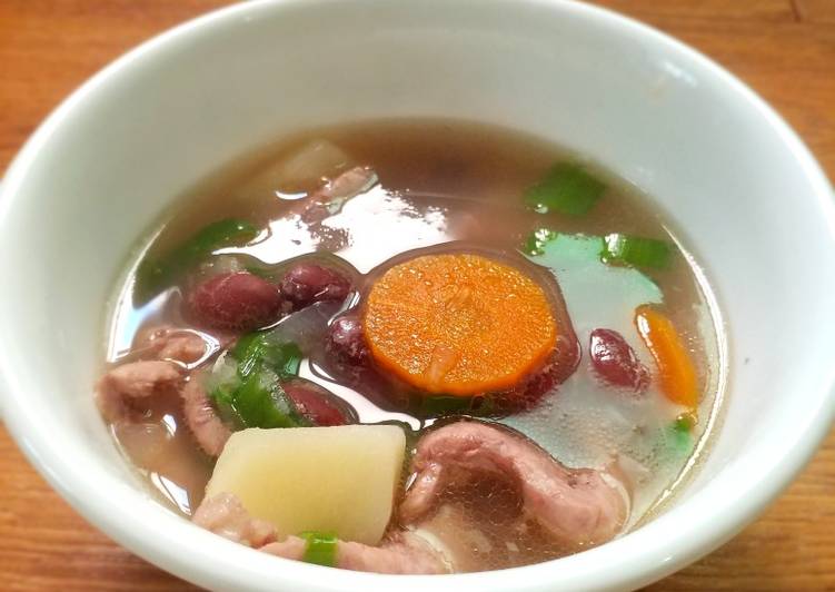 Soup / Sop / Sup kacang merah (adapted)