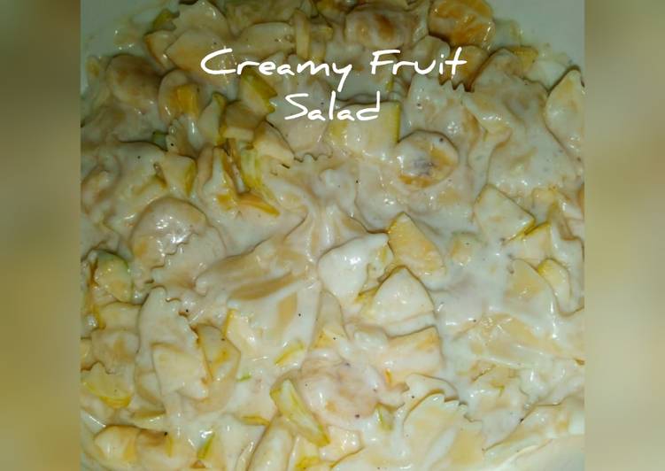Recipe of Perfect Creamy fruit Salad