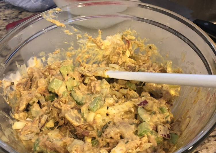 Steps to Make Ultimate Mike’s curry tuna salad