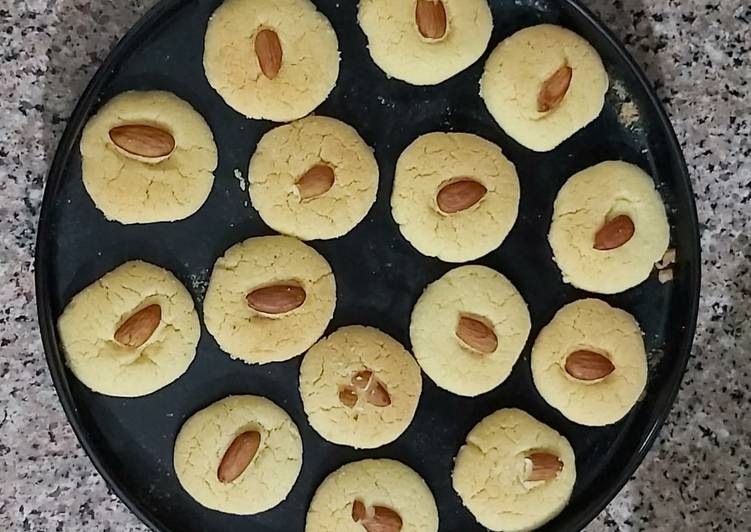 Recipe of Homemade Baked nankhatai in oven | Quick Recipe For Dinner