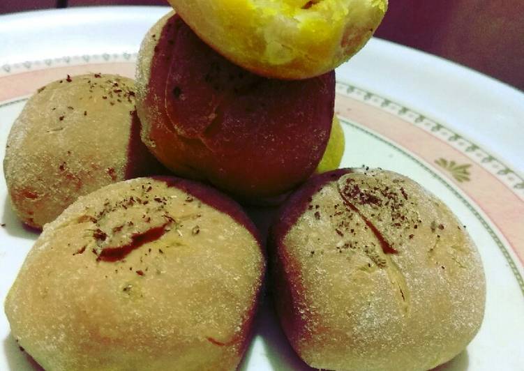 Easiest Way to Make Quick Sweet potato stuff baked bun