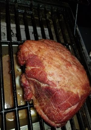 A picture of BBQ pork roast.