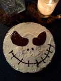 Bizcocho Jack Skellington (Bizcocho de yogur) - Adviento Halloween