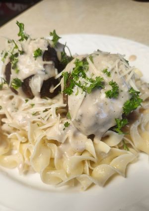 A picture of Brad's Swedish Meatballs.
