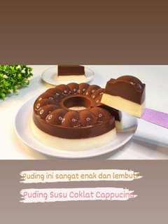 Foto resep Resep Puding Susu Coklat Cappucino - Ide Jualan