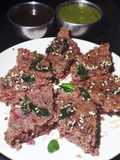 Ragi Veg Dhokla