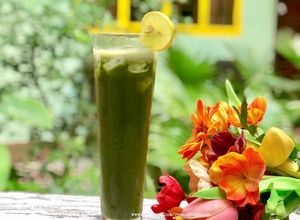 Hình của món Sinh Tố Diếp Cá.