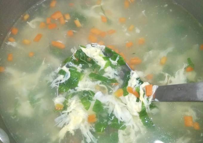 Resep Sup Simple Sayur Telur Yang Menggugah Selera