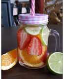 #Detox 7 - Thải độc cho Dạ Dày, đẹp da [Cam, Chanh, Dâu tây]