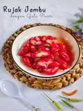 Rujak Jambu Air dengan Gula Pasir