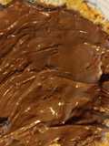 Oat Bran Pancake with Chocolate Protein Spread