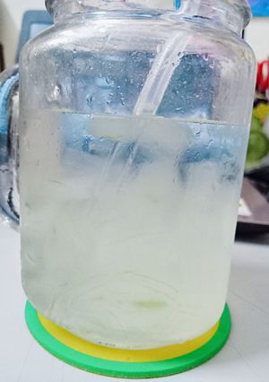 Hình của món Thạch nha đam.