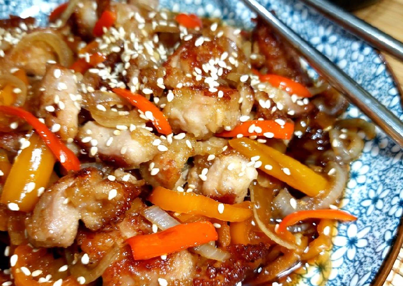 203. Japanese Chicken Nanban with Paprika