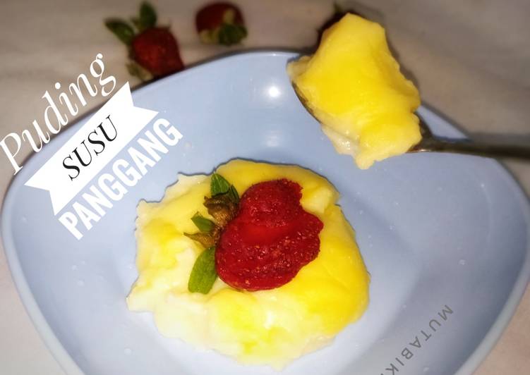 Resep Puding Susu Panggang Mudah