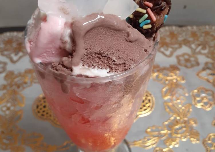 Es natadecoco pandan fload chocoball