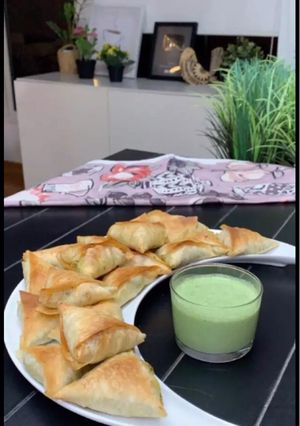صورة لوصفة السمبوسة الهندية