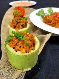 लौकी का भरता(lauki ka bharta recipe in Hindi) रेसिपी मुख्य फोटो
