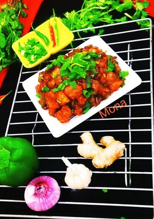 ड्राई चिली पनीर (dry chilli paneer recipe in Hindi) रेसिपी मुख्य फोटो